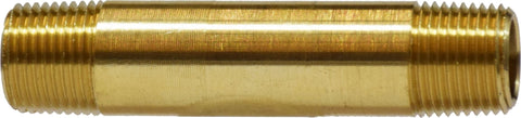 113 1/8 X 1 1/2 NIPPLE Brass Long Nipple 06113-0224 Anderson Metals Brass Pipe Fittings
