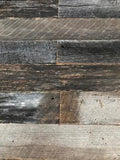 Reclaimed Barn Wood Tiles | 2" x 10" tiles - 1/2" thickness | 10 sq ft kit