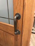 Urban Industrial Decor Pipe Door Pull -- 3/4" Dia.