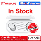 Global Version OnePlus Buds Z Wireless Earphone TWS IP55 Water-resistant OnePlus Official Store for OnePlus 8T 8 pro Nord N10