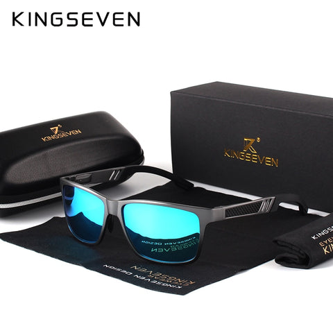 KINGSEVEN Men Polarized Sunglasses Aluminum Magnesium Sun Glasses Driv –  Trumont Supply